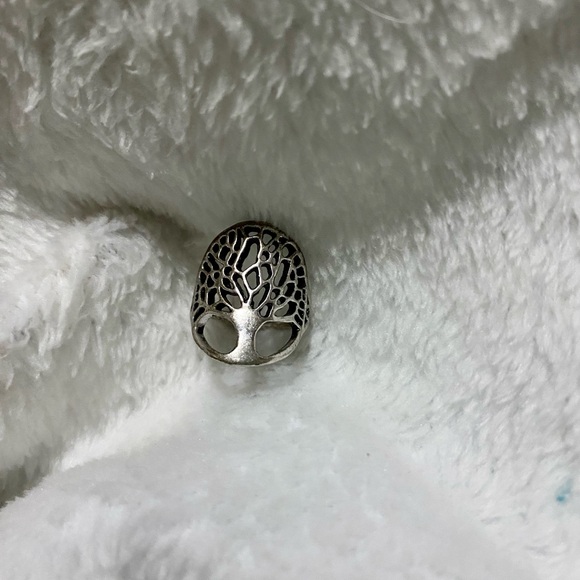 Silver tree branches ring - Picture 2 of 2